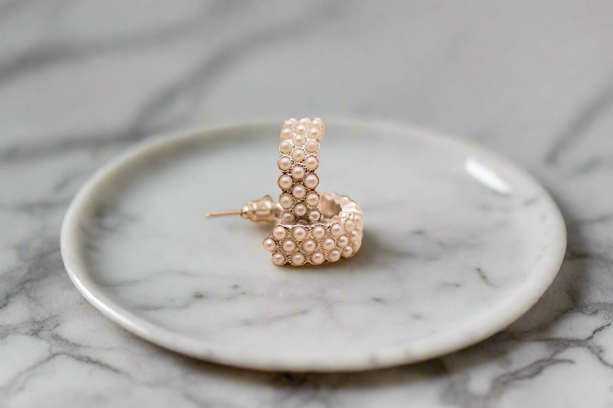 Candy Loop Earrings - Silver