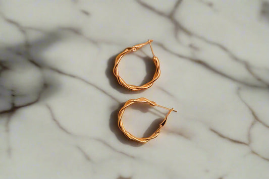 A Twisted Tale - Medium Hoop